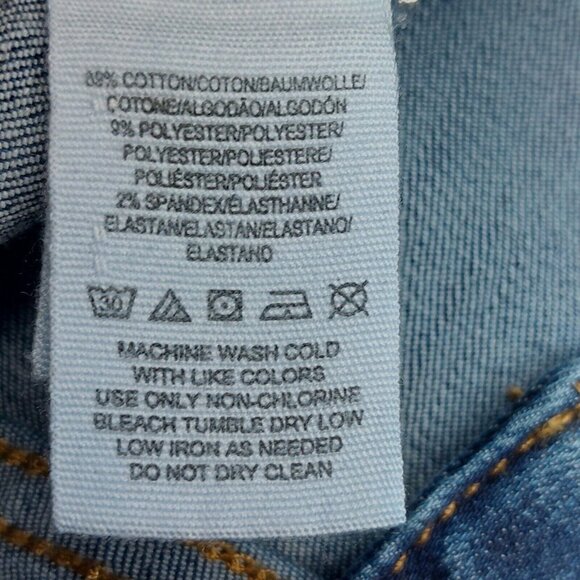 Free People High Rise Stretch Skinny Jeans Sz 30R Dark Wash 61855-16515125 - Picture 16 of 16